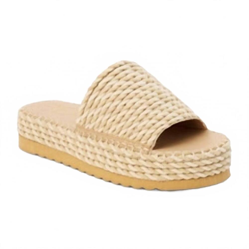 NEW MATISSE women's del mar sandal in natural rope
